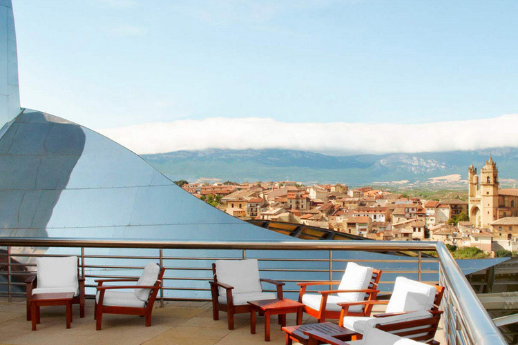 Terrace - Marqués de Riscal - Elciego