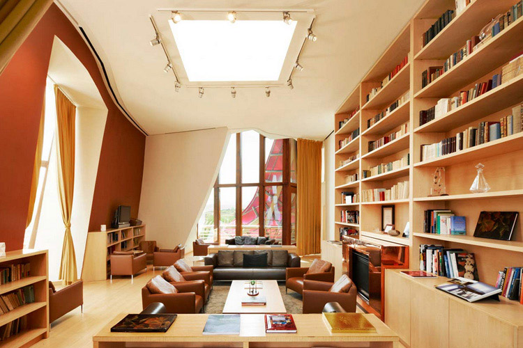 Library and Lounge - Marqués de Riscal - Elciego