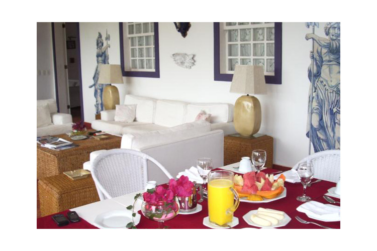 Breakfast at the Terrace - Casa Grande de Säo Vicente - Arraial d'Ajuda