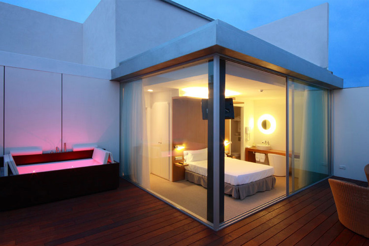 Suite with Terrace - Alenti Sitges Hotel & Restaurant - Sitges