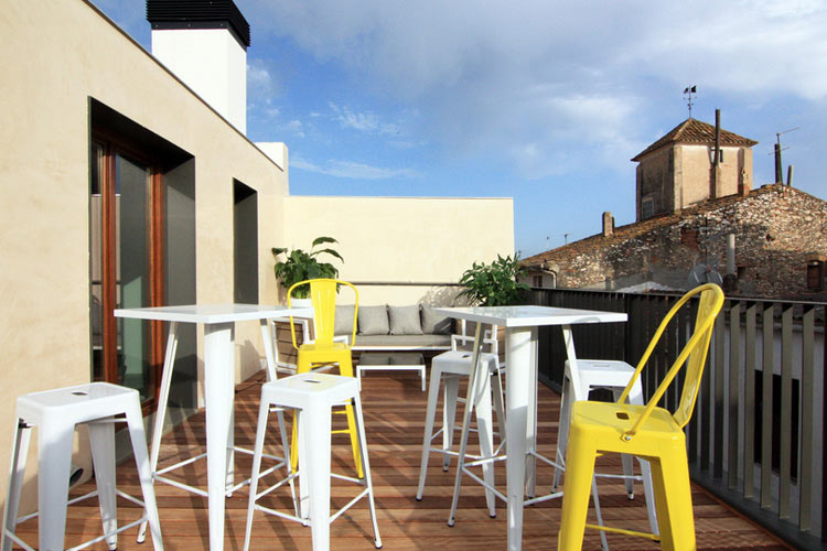 Terrace - Hotel Raval de la Mar - Vila-seca