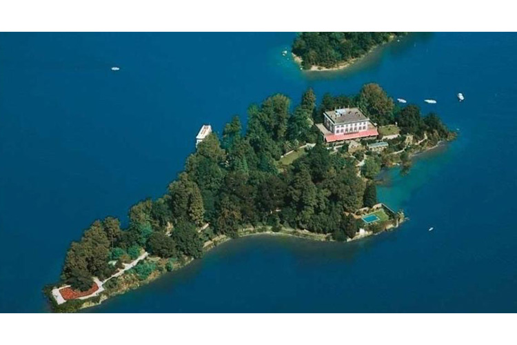 Aereal View - Hotel Villa Emden - Brissago