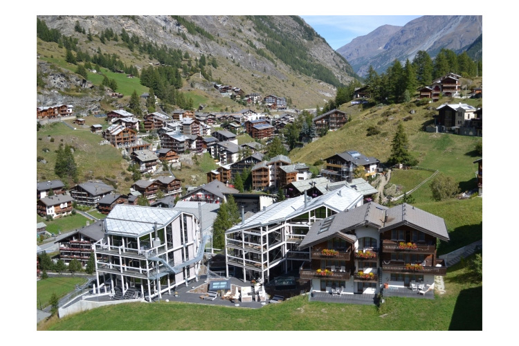 Aereal View - Hotel Matterhorn Focus - Zermatt