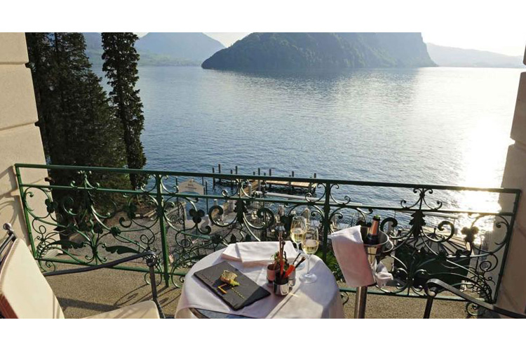 Private Terrace - Hotel Vitznauerhof - Vitznau