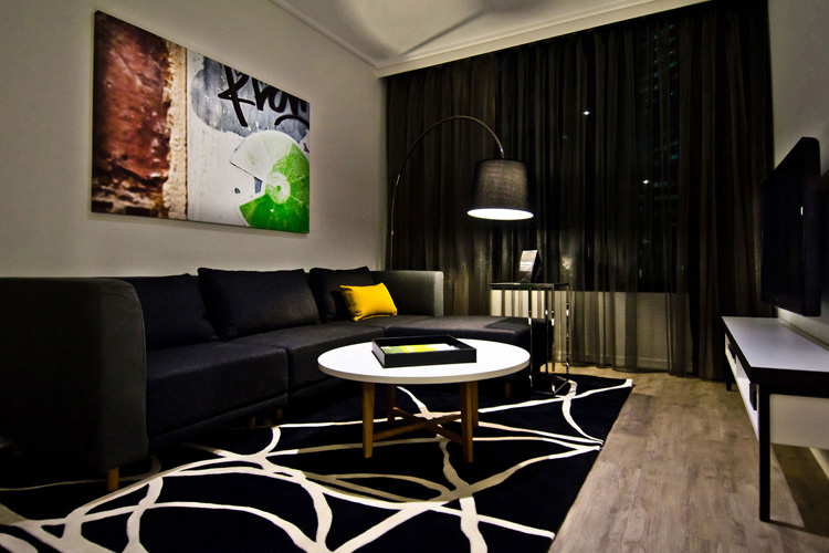 Living Room - Ovolo Laneways - Melbourne