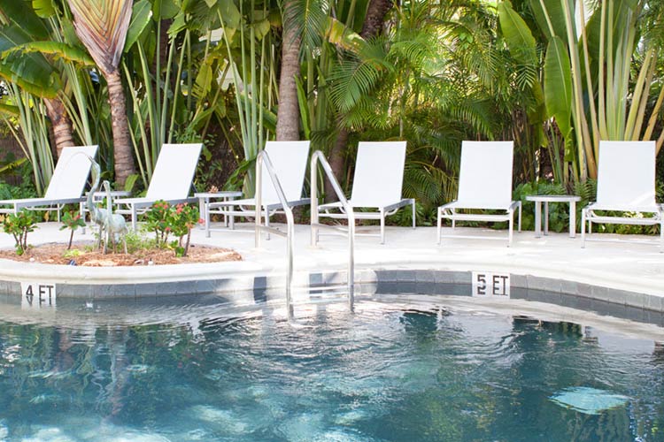 Pool - The Paradise Inn - Key West