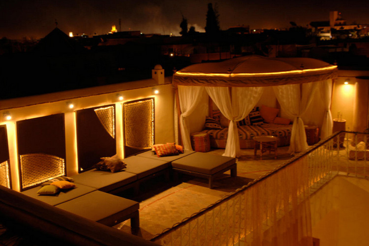 Terrace at Night - Maison MK - Marrakech