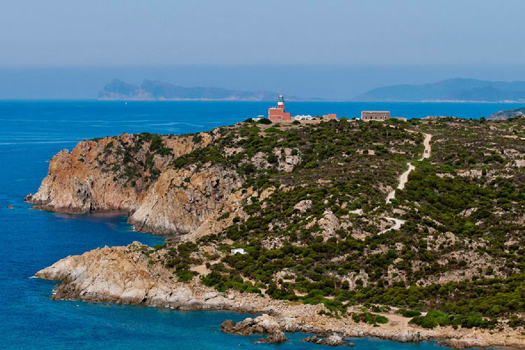 Aereal View - Faro Capo Spartivento - Domus de Maria