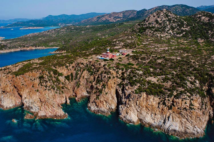 Aereal View - Faro Capo Spartivento - Domus de Maria