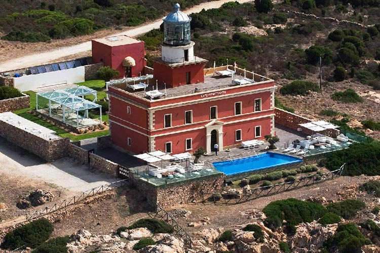 Aereal View - Faro Capo Spartivento - Domus de Maria