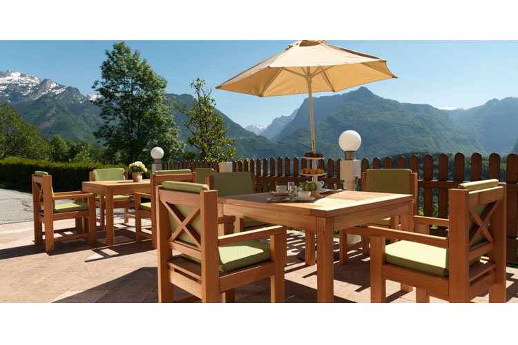 Terrace - Stallerhof Alpine Retreat - Golling