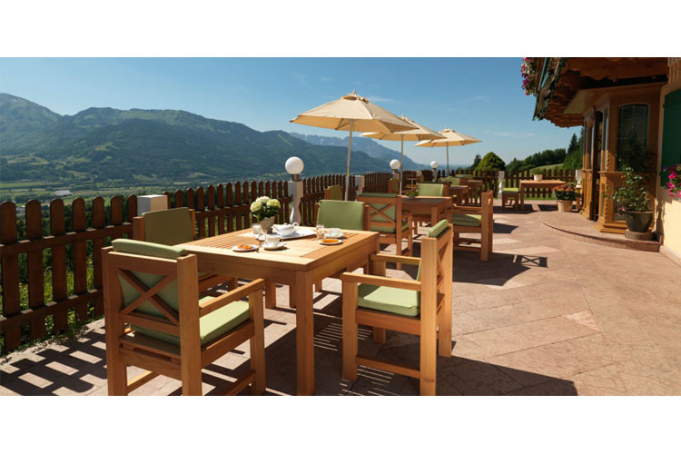 Terrace - Stallerhof Alpine Retreat - Golling