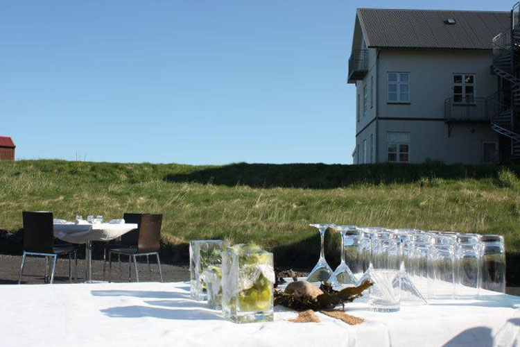 Exterior Dining Room - Hotel Búdir - Snæfellsnes