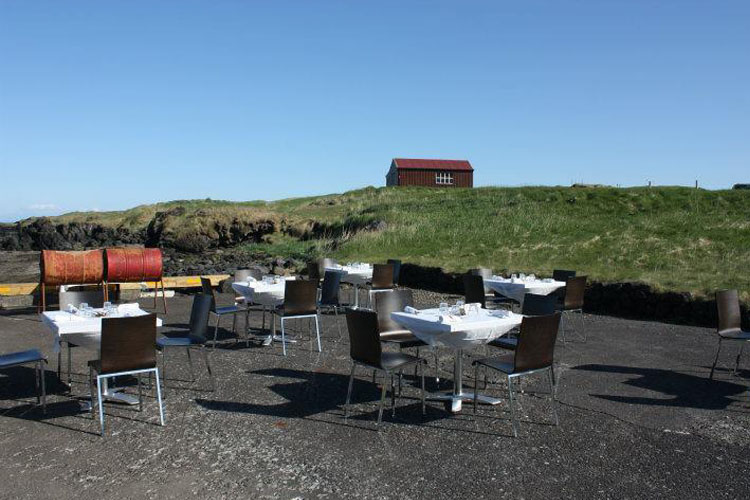 Exterior Dining Room - Hotel Búdir - Snæfellsnes
