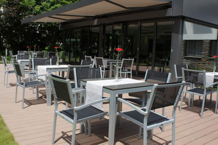 Terrace - Hotel im Schulhaus - Lorch im Rheingau