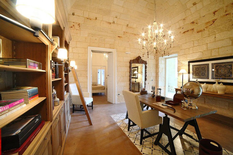 Library - Don Totu - Dimora Storica - San Cassiano