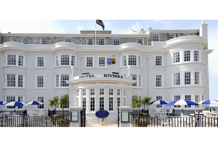 Facade - Hotel Riviera - Sidmouth
