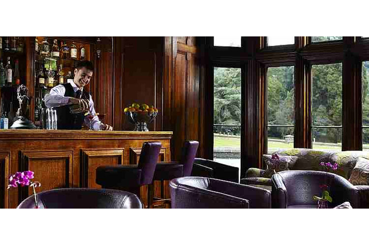 The Full Glass Bar - The Manor House an Exclusive Hotel & Golf Club - Castle Combe
