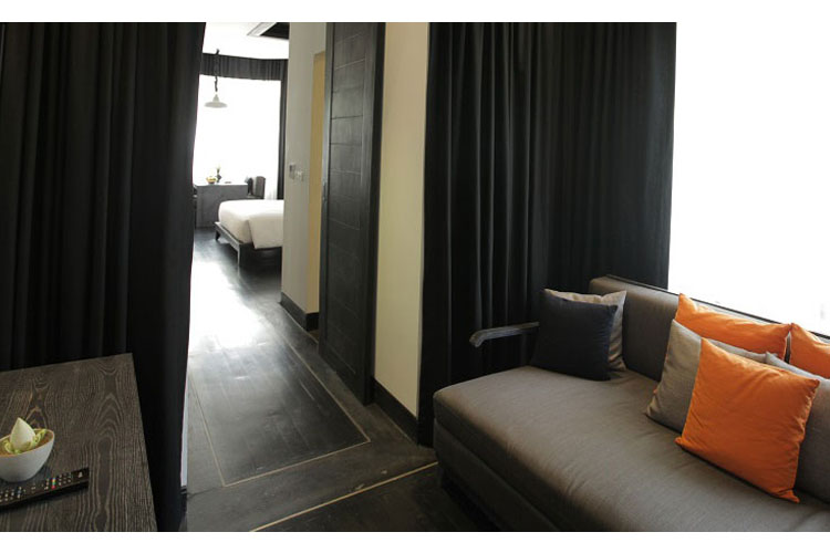 Deluxe Living Room - Shinta Mani Angkor - Siem Riep
