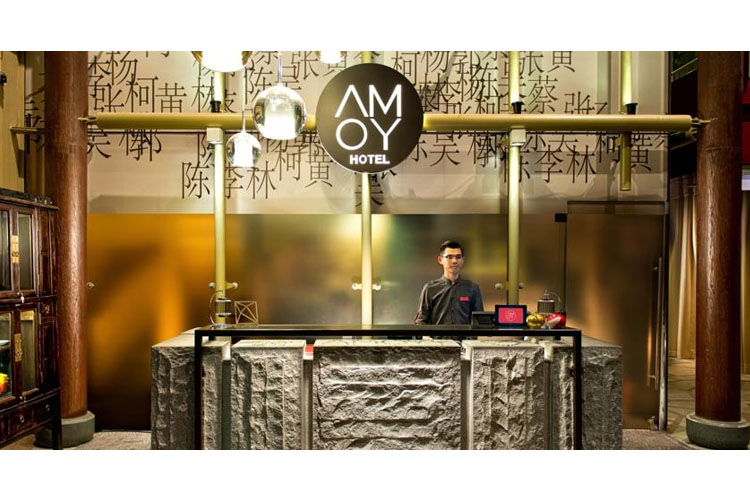 Reception - Amoy by Far East Hospitality - SINGAPUR