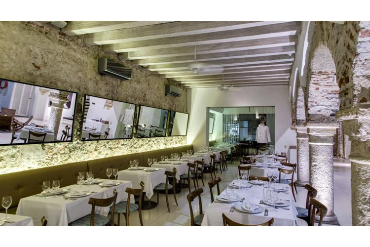 Dining Room - Nácar Hotel Cartagena - Carthagène des Indes