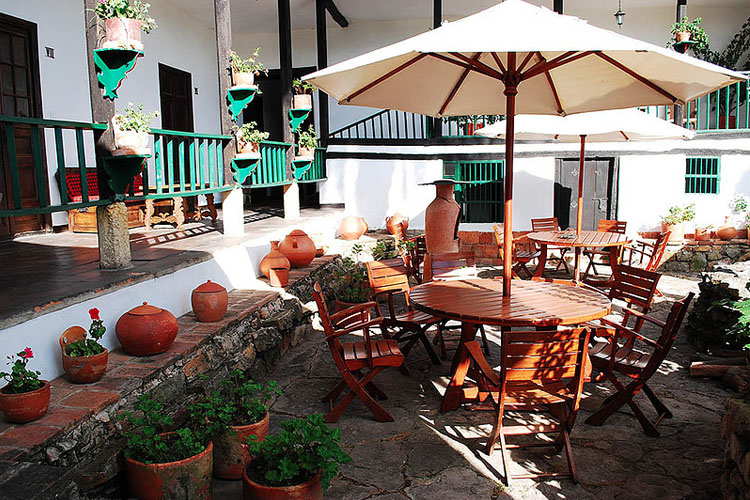 Terrace - Hostería San Luis de Ucuengá - Nobsa