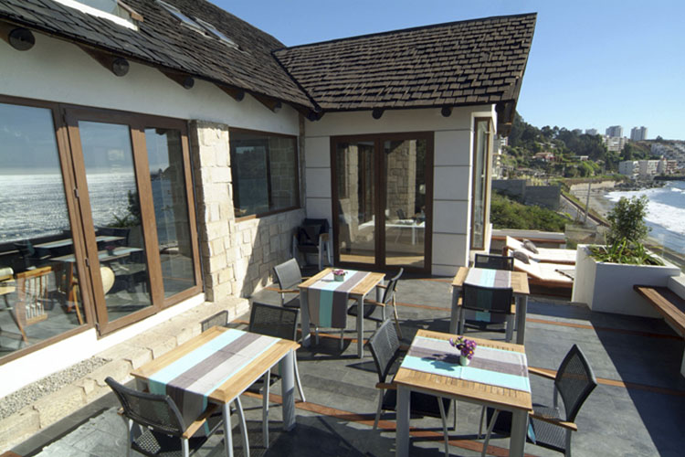 Exterior Dining Room - Casadoca Hotel Boutique - Concón