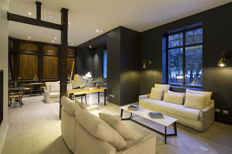 Lobby - Hotel Altiplánico Bellas Artes - Santiago de Chile