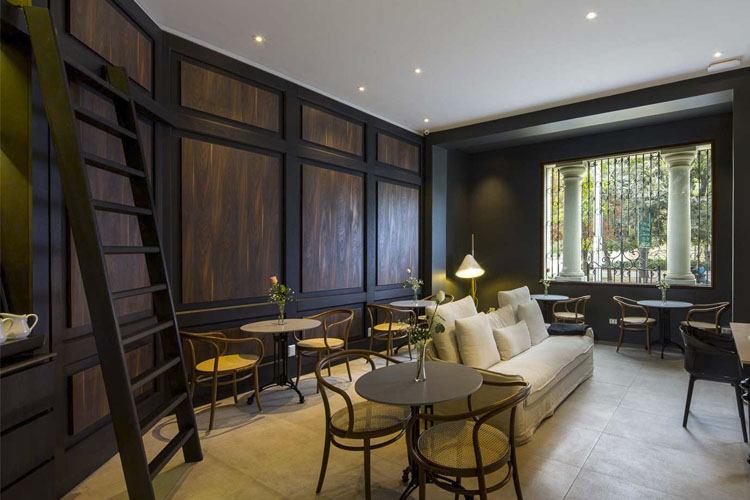 Lobby - Hotel Altiplánico Bellas Artes - Santiago de Chile