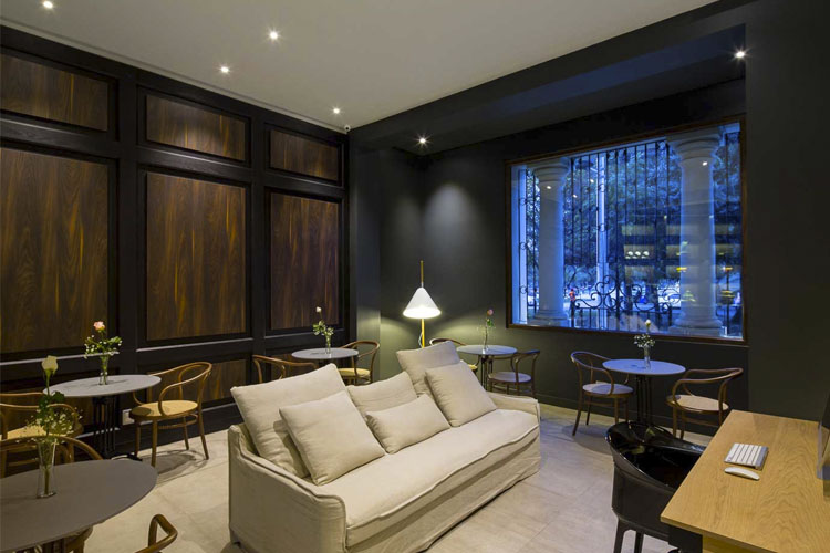 Lobby - Hotel Altiplánico Bellas Artes - Santiago de Chile