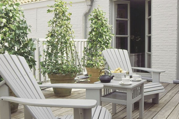 Terrace - B&B Maison le Dragon - Brugge