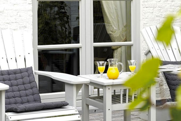 Terrace - B&B Maison le Dragon - Brugge