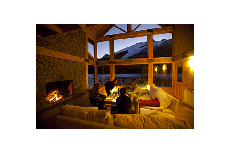 Lounge - Aguas Arriba Lodge - El Chaltén