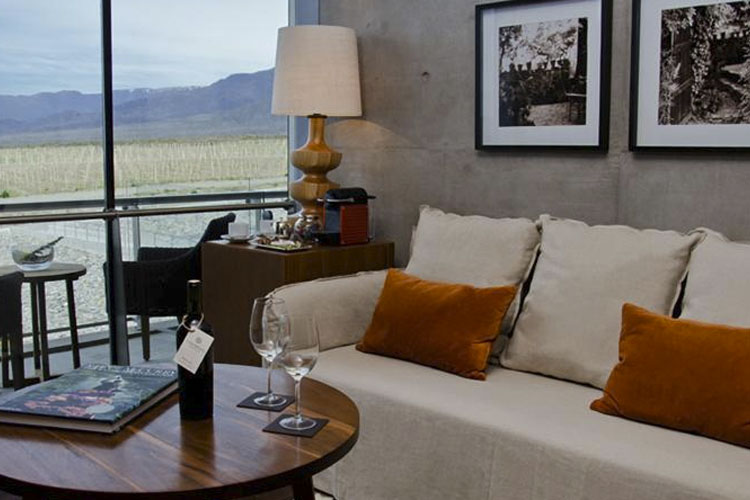 Living Room - Casa de Uco Vineyards and Wine Resort - Los Árboles